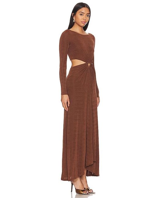 Significant Other Brown X Revolve Cali Dress