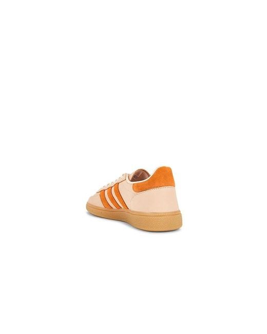 Adidas Originals Orange Handball Spezial Sneaker