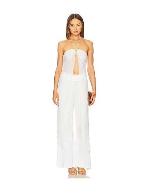 Cin Cin White Arena Long Pants