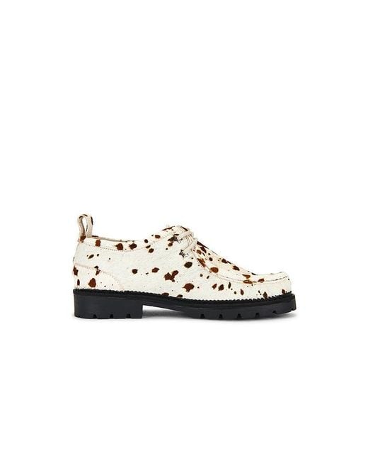 Duke & Dexter White Moby Cow Boot for men