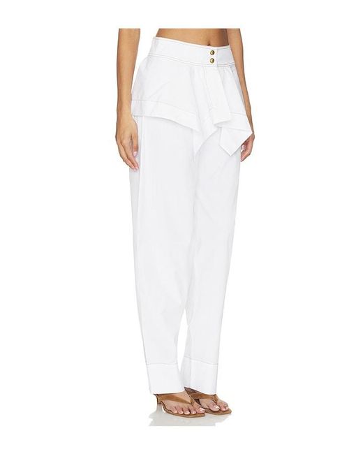 Amir Taghi White Marti Pant