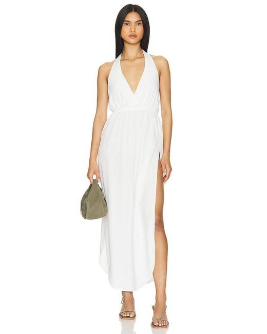 LSPACE White Marina Cover Up