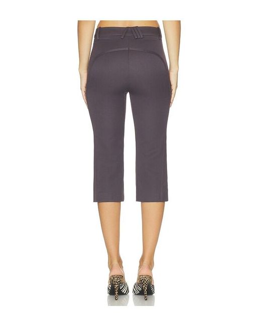 The Attico Blue Capri Pant