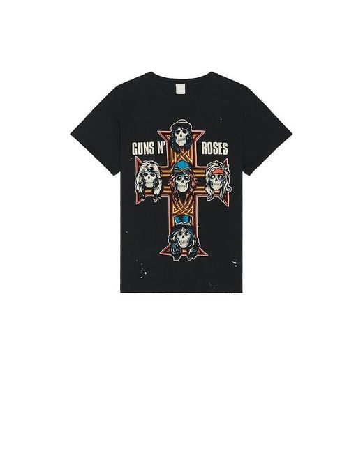 MadeWorn Black Guns N' Roses T-Shirt for men