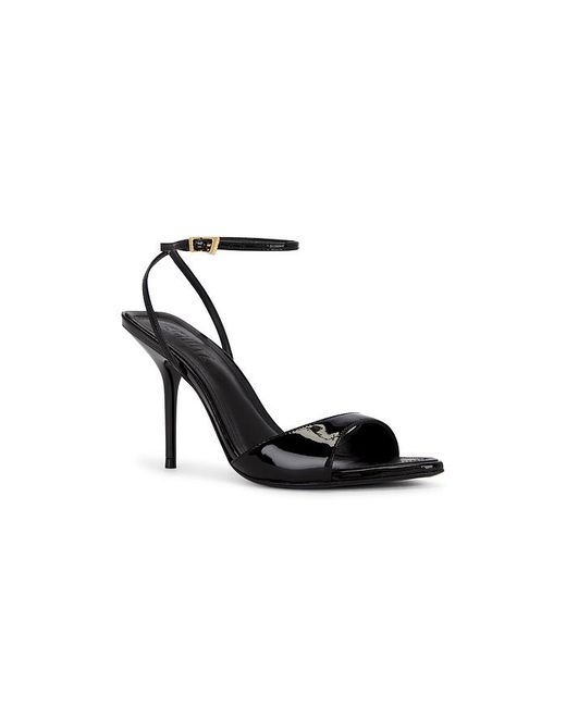 SCHUTZ SHOES Black Elodie Buckle Sandal