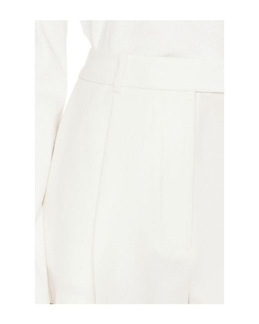 Helsa White The Heavy Crepe Flirt Short