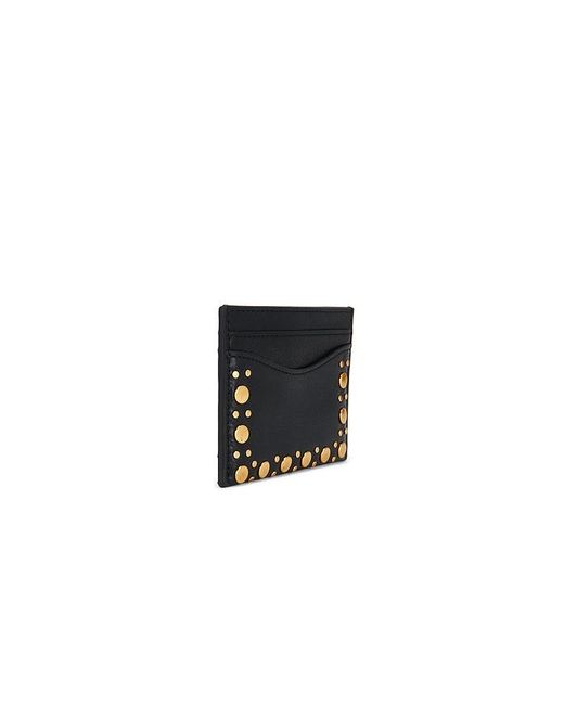 Rebecca Minkoff Black Mab Studded Card Case