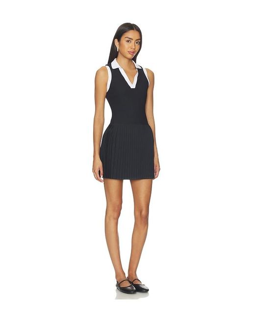 Goldbergh Black X Revolve Plisse Dress