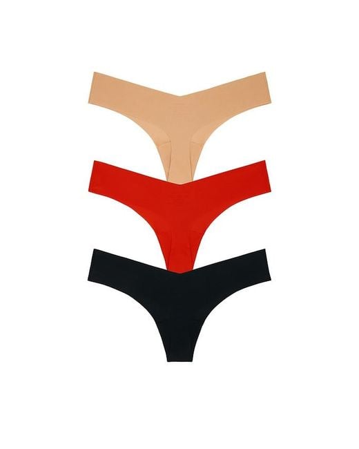Commando Red Classic Thong 3-Pack