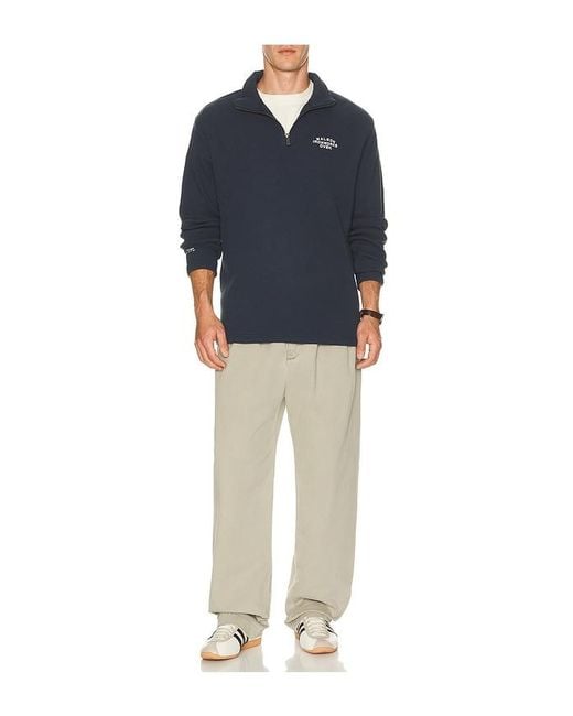 Malbon Blue Flyer Ironworks Mid Layer Shirt for men