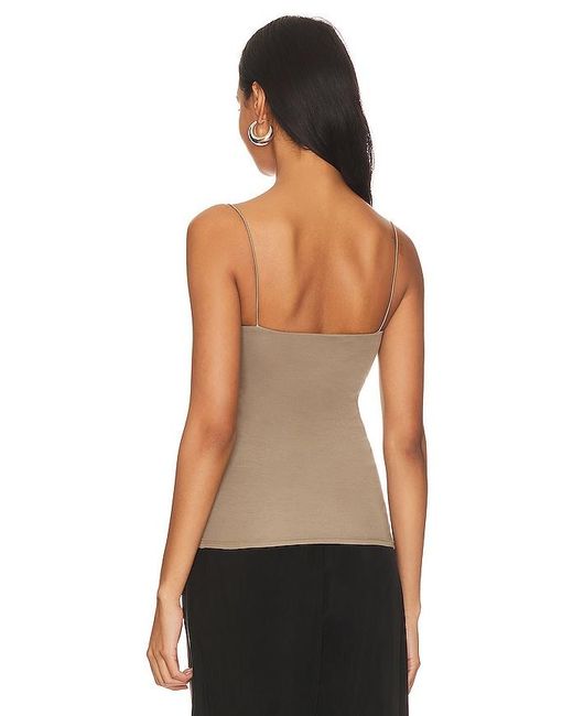 Enza Costa Black Essential Strappy Tank
