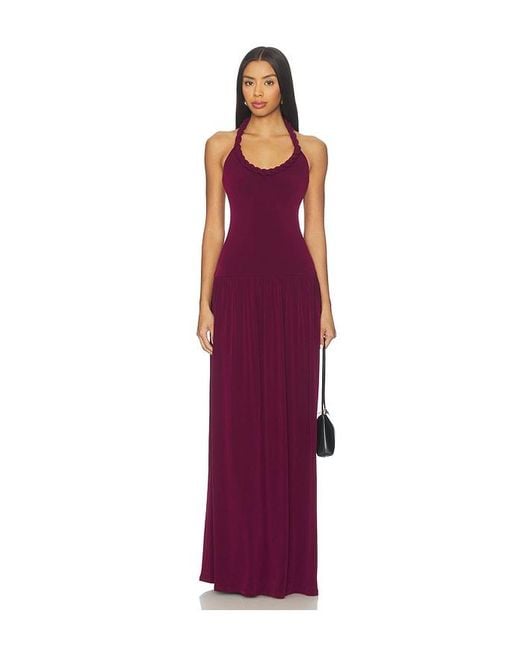 Lovers + Friends Purple Megan Gown