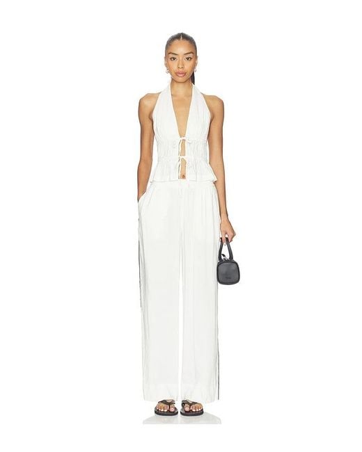 LSPACE White August Top