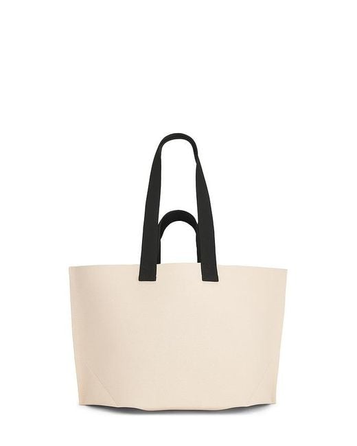 AllSaints Natural Lutece Knit Tote