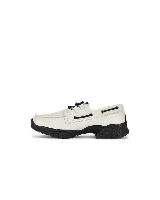 Sperry Top-Sider White X Pleasures 3-Eye Vibram Hiker Loafer for men