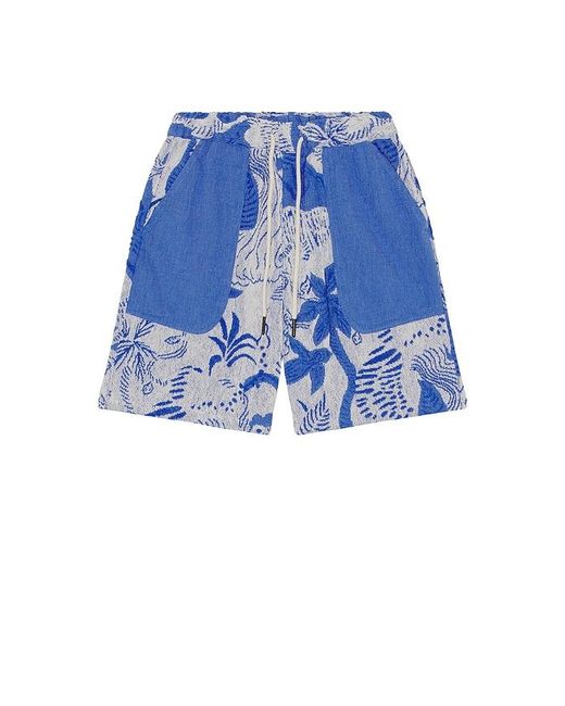 Oas Blue Nicola Shorts for men