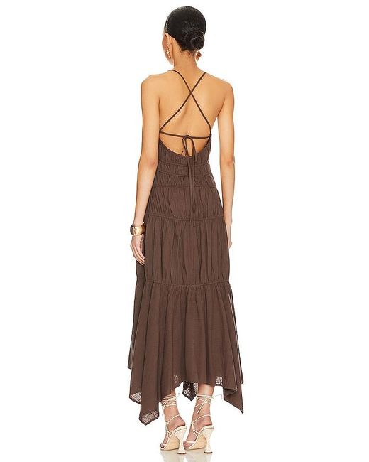 SNDY'S Brown Tahlia Dress