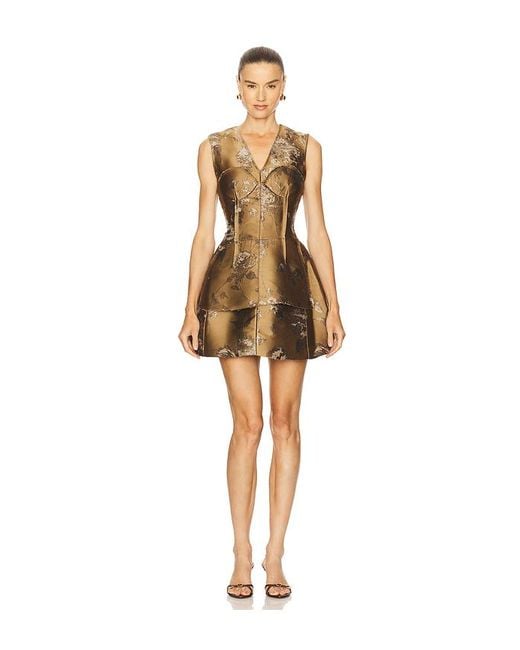Jonathan Simkhai Natural Minikleid Brynelle