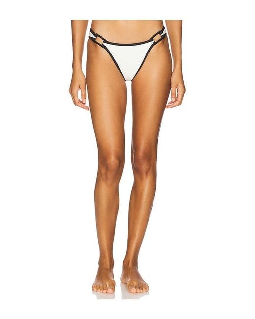 Solid & Striped White The Tatum Bikini Bottom