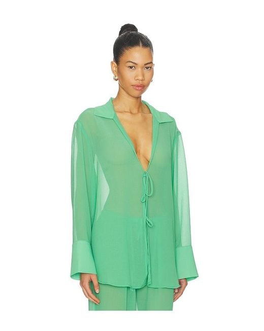 Solid & Striped Green The Jaclyn Tunic