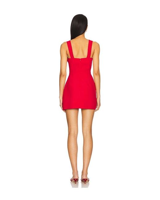 Amanda Uprichard Red X Revolve Ace Dress