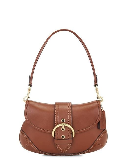バッグ COACH Soho Leather Satchel Bag Bordeaux Coach Burgundy Bordeaux Soho Bag