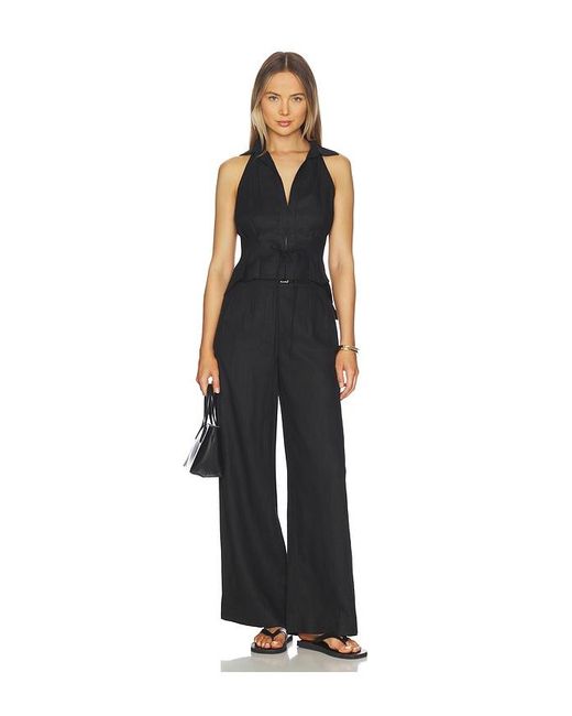 Hevron Black Alina Pant