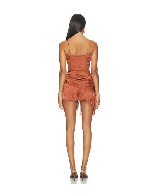 Amanda Uprichard Orange Marrakesh Romper