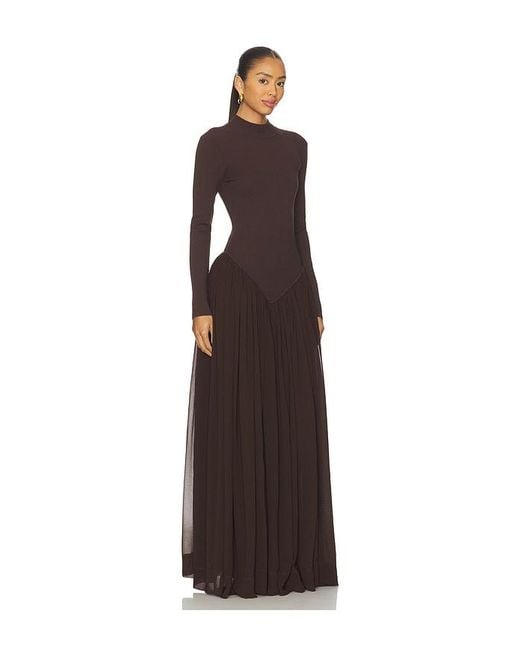 Ronny Kobo Purple Speck Knit Dress