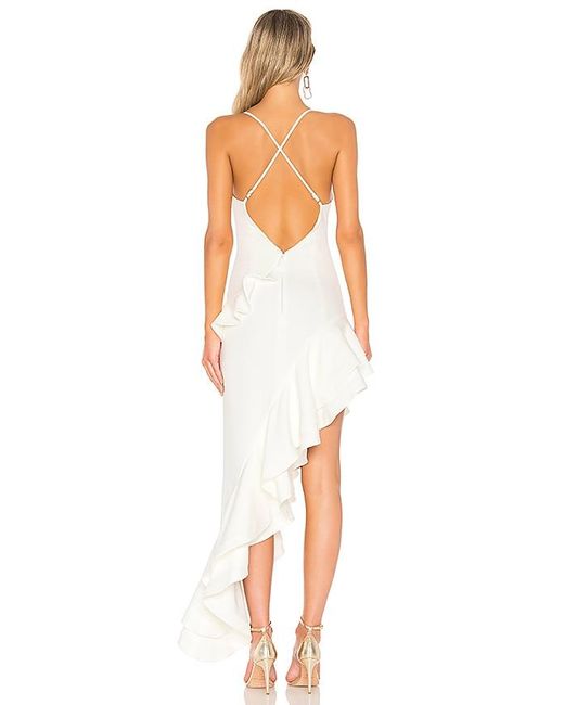 Lovers + Friends White Riya Gown