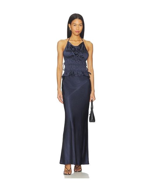 Nia Blue Balboa Top