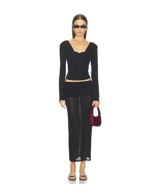 The Line By K Black Rian Top