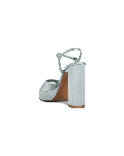 Steve Madden White Liandra Platform Heels