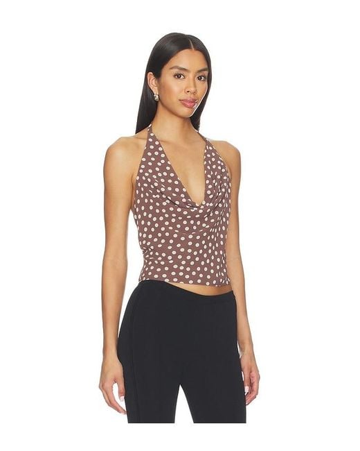 MAJORELLE Blue Lucinda Top