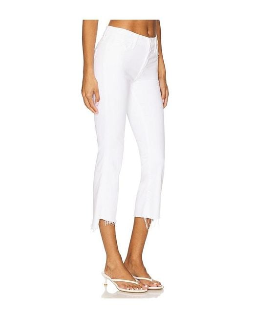 Campana Lil' Insider Crop Step Fray En Color Blanco Talla (También En 24P, 25P, 26P, 27P, 28P, 29P, 31P, 32P, 33P, 34P) Mother de color White