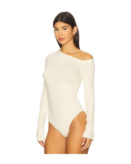 superdown White Carys Bodysuit