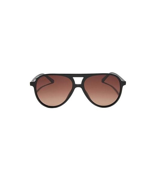 DIFF Brown Tosca Ii Sunglasses