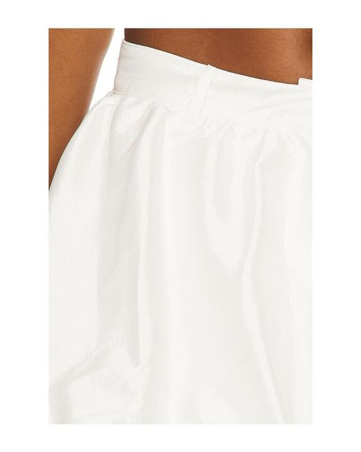 Bardot White Reis Mid Rise Mini Skort