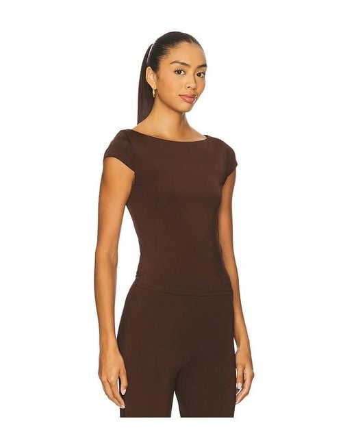 Lovers + Friends Brown Ivanna Top