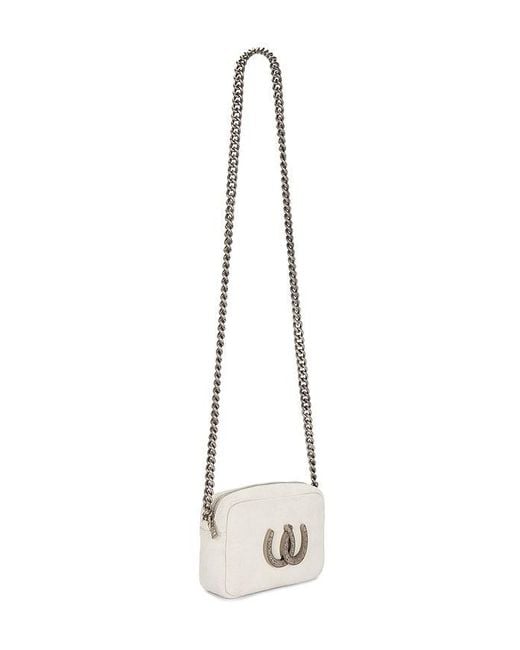 Urban Outfitters White Lady Luck Camera Bag