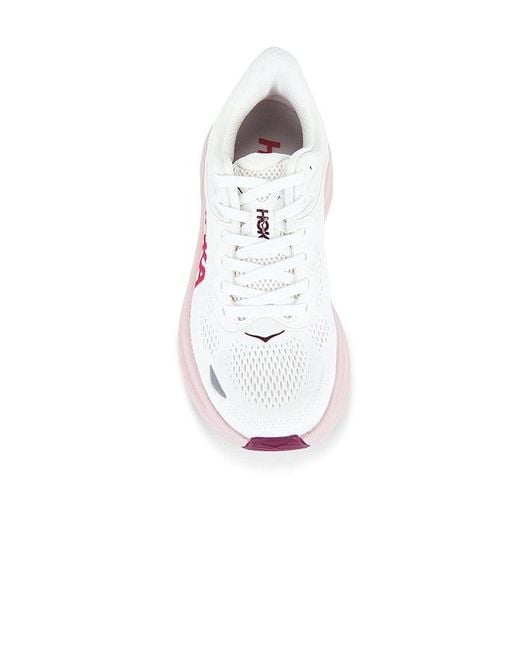 Hoka One One Pink Bondi 9 Sneaker