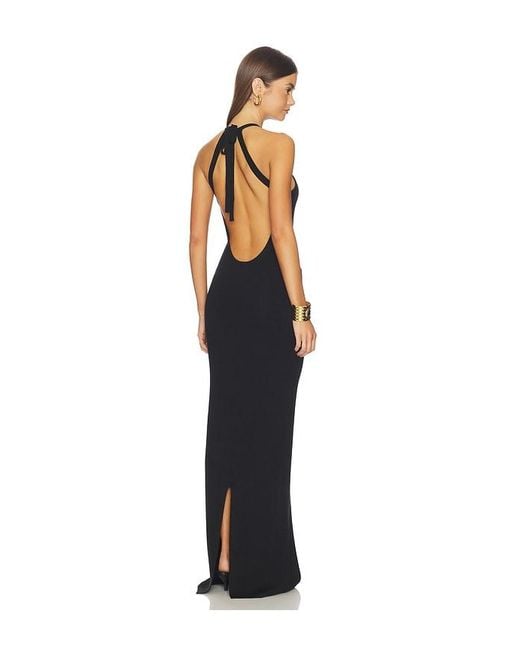 LPA Blue Manjari Maxi Dress