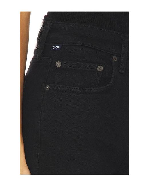 Citizens of Humanity Black Genova Cashmere Low Rise Boot Jeans
