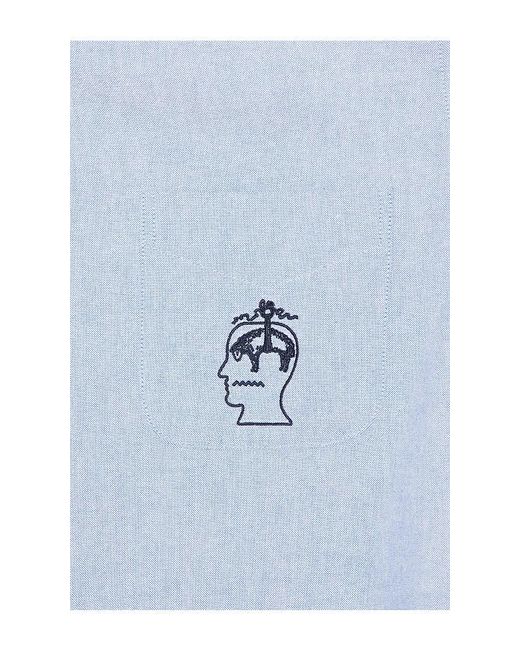 Brain Dead Hemd in Blue für Herren