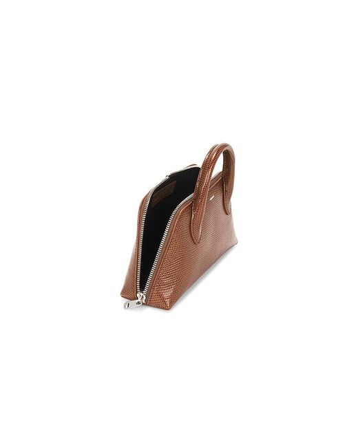 Coperni Brown Gürteltasche Lizard