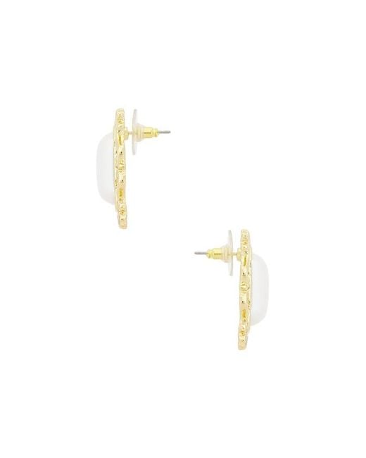 petit moments Metallic Viva Stud Earrings
