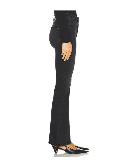 Rag & Bone Black Flexi Dahlia Flare Jeans
