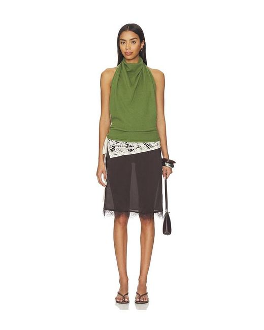 All My Love Green X Revolve Tara Shawl Top
