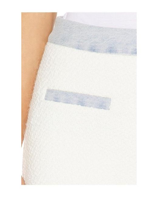 SER.O.YA White Harper Mini Skort
