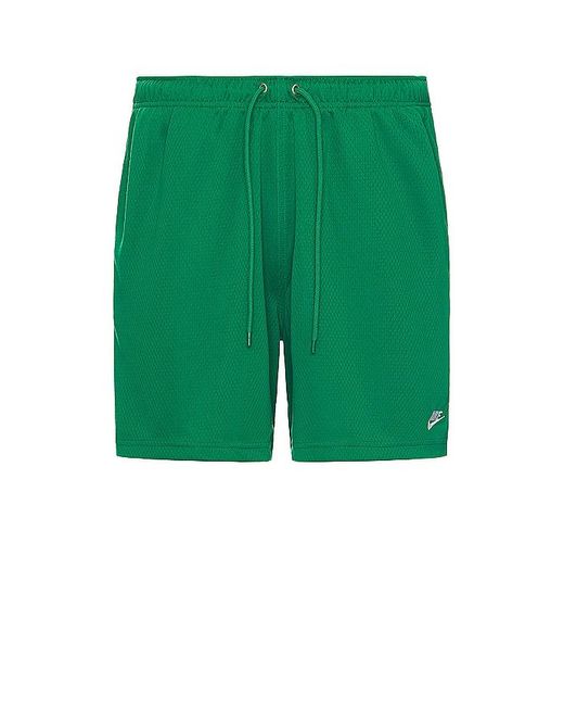 Nike Green Club (nsw) Mesh Flow Shorts for men